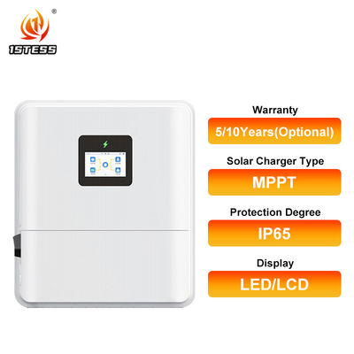 Low Voltage IP65 Single Phase 48V 3kw 3.6kw 4.6kw Solar Hybrid Inverter On/Off Grid 48V 5kw 6kw Hybrid Solar Inverter with MPPT