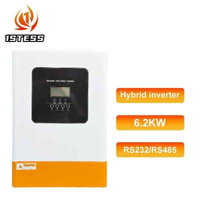 GM Wholesale 6.2KW Solar Hybrid Inverter On/Off Grid Hybrid Inverter 120A MPPT Pure Sine Wave 48V 6.2kw Hybrid Solar Inverter