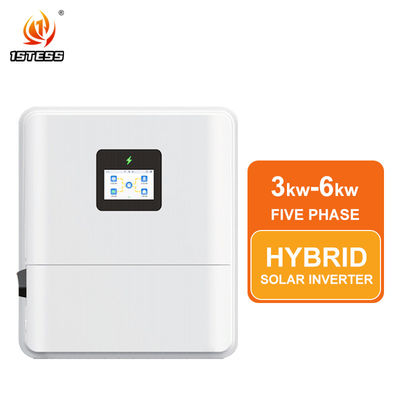 Low Voltage IP65 Single Phase 48V 3kw 3.6kw 4.6kw Solar Hybrid Inverter On/Off Grid 48V 5kw 6kw Hybrid Solar Inverter with MPPT