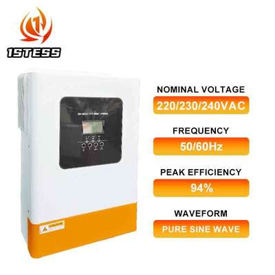 Hybrid Solar Inverter 5.5kW 48V Single Phase Pure Sine Wave Off Grid 5.5KVA 5500W Solar Inverter Parallel 12 Units